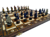 Шахматный подарочный набор "ПИРАТЫ" со складной деревянной доской Амбассадор