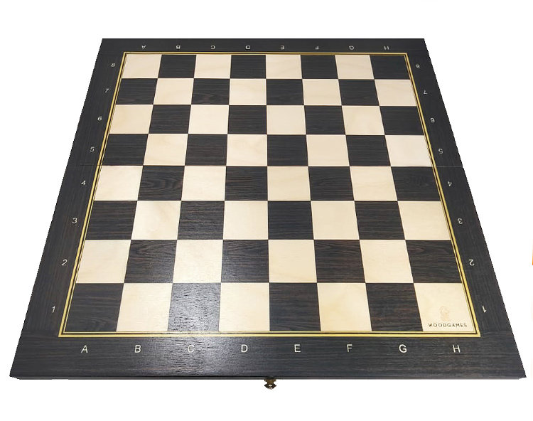 Доска шахматная складная БАТАЛИЯ 49 см (ВЕНГЕ)