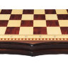 Шахматные фигуры "Supreme" cо складной деревянной доской ПРЕМИУМ из массива ОРЕХА 50 см