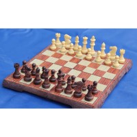 Шахматы магнитные ЛЮКС средние (27 см) арт.3020L