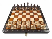 Шахматы магнитные деревянные с доской 28 cм (Мадон) арт.140
