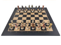  Шахматы подарочные "Крестоносцы и Арабы" с цельной деревянной доской Венге 50см