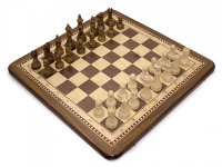 Шахматная доска Премиум Элегант из массива Ореха 50 см