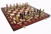 Шахматы подарочные "Крестоносцы и Арабы" со складной деревянной доской