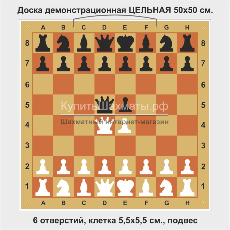 Доска демонстрационная переносная 50 см