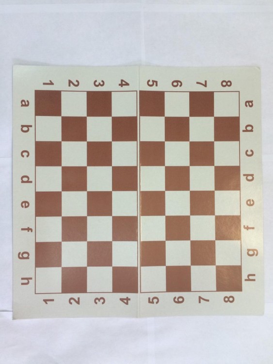 Шахматная доска из картона 33x33 cм