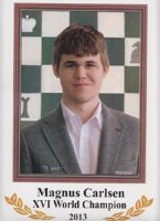 Портрет Магнуса Карлсена, 16-го чемпиона мира по шахматам