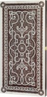 Деревянные нарды "Орнамент" коричневые (60x60см) (154-17)