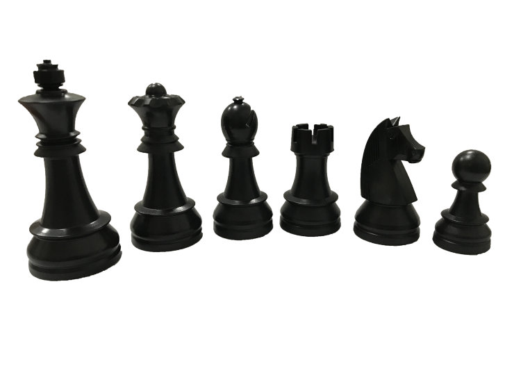 Фигуры шахматные Стаунтон - 8 ABS-пластик (с утяжелителем)
