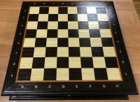 Шахматная доска-ларец Венге 40 см