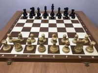 Шахматный набор "Английская классика" Рейкьявик  (черные)