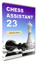 Chess Assistant 23 Профессиональный пакет (обмен с СА версий 6-22, DVD)