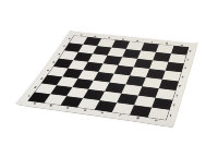 Доска шахматная виниловая (большая, клетки черные и светлые) 51 см