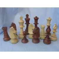 Фигуры шахматные деревянные Стаунтон №5 (с утяжелителем)