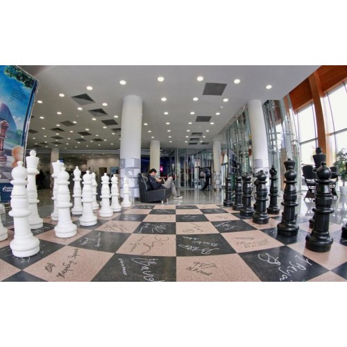 Напольные шахматные фигуры гигантские