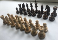Шахматные фигуры деревянные "Cтаунтон Premium N6"