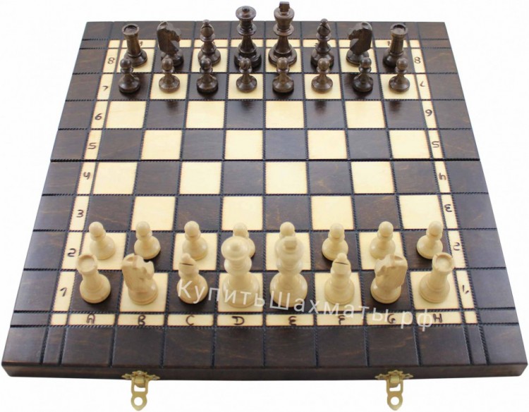 Шахматы-шашки-нарды подарочные (40x40 см)