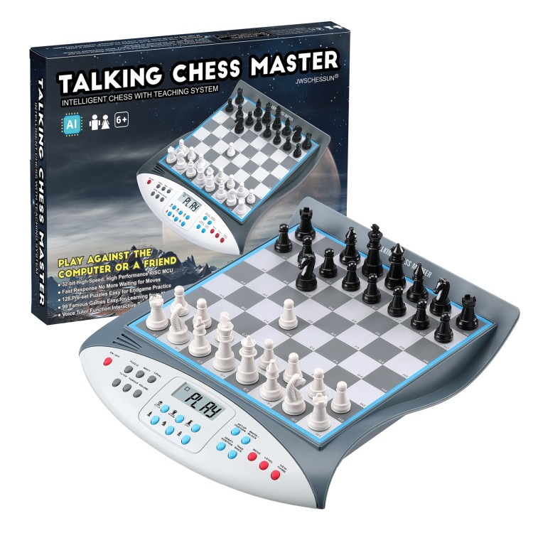 Шахматный компьютер Talking CHESS MASTER (рейтинг 2000, модель 2025 года)