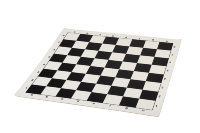 Доска шахматная виниловая (средняя черная) 43 см